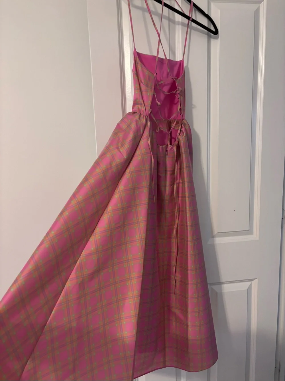 J. Crew Collection Squareneck Stretch Taffeta Dress Midi